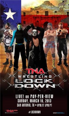 TNA - Lockdown 2013 11x17" Advertising Bill Poster