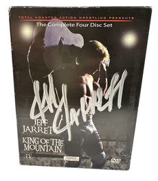 TNA - Best of Jeff Jarrett : King of the Mountain 4 Disc DVD Set * Hand Signed *