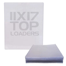 Toploader Pack of 5 - Photo Plastic Protector : 11x17 Size