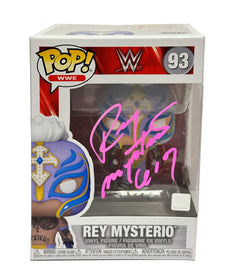 WWE Funko Pop Figure - Rey Mysterio #93 * Hand Signed *