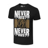 WWE - AJ Styles "Never Rest, Never Rust" Authentic T-Shirt