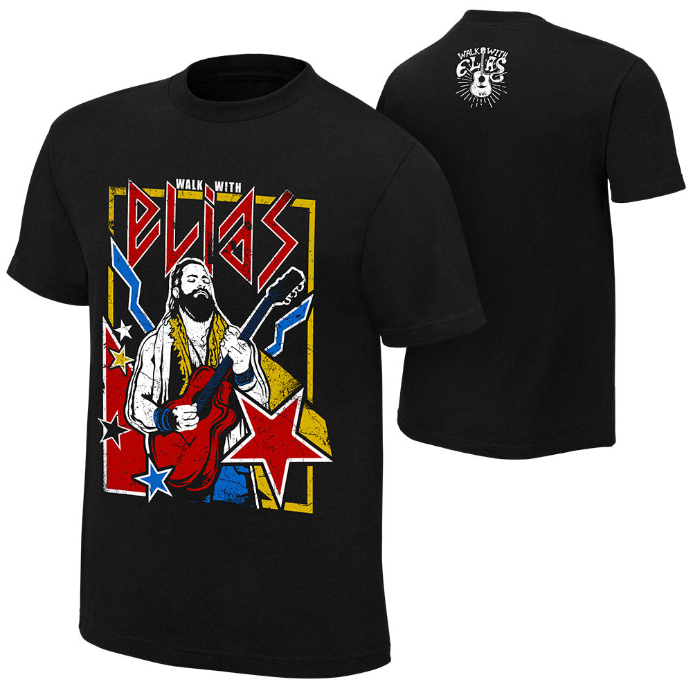 WWE - Elias "Stars" Authentic T-Shirt