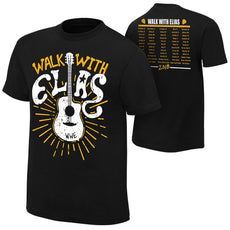 WWE - Elias "Walk With Elias : 2018 World Tour" Authentic T-Shirt