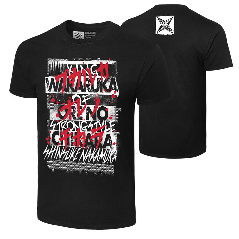 WWE - Shinsuke Nakamura "Wakaruka Ore No Chikara" Authentic T-Shirt
