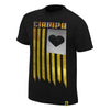 WWE - Tommaso Ciampa "Blackhearts" Authentic T-Shirt