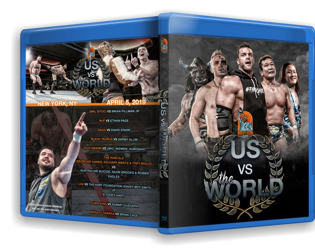 "US versus The World" WrestleCon 2019 Event Blu-Ray
