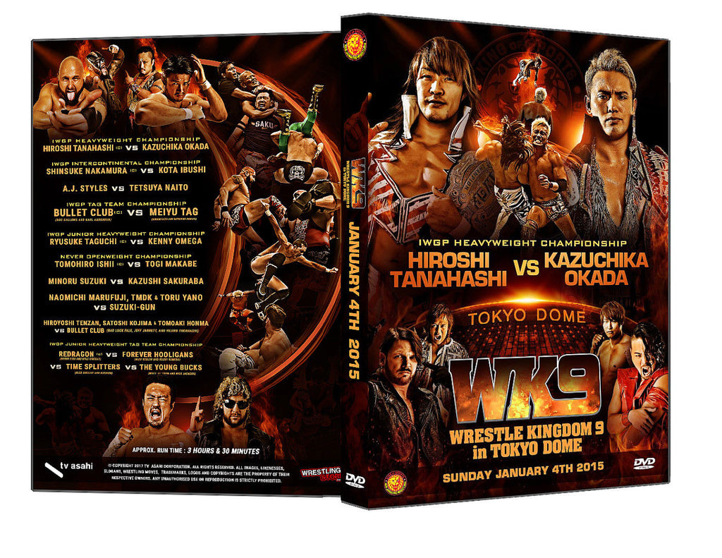 NJPW Wrestle Kingdom (2 Disc DVD Set)