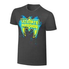 WWE - Ultimate Warrior "Parts Unknown" Grey Retro T-Shirt