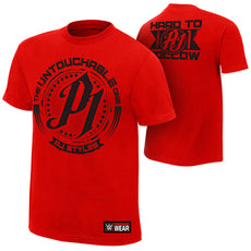 WWE - AJ Styles "Untouchable" Red Alternate Authentic T-Shirt