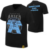 WWE - Austin Aries "Ambition and Vision" Authentic T-Shirt