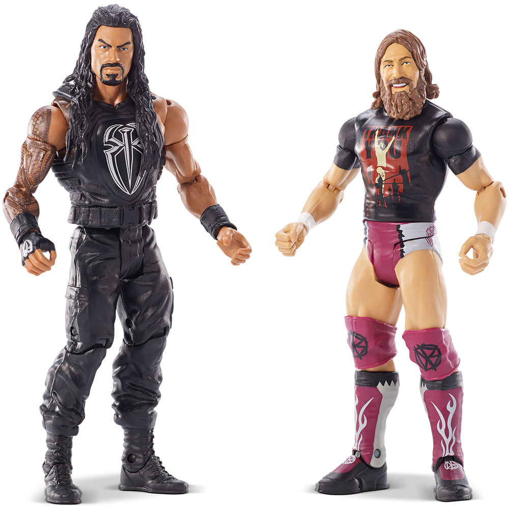 Mattel - WWE Battle Packs Exclusive Toys R Us Roman Reigns & Daniel Br ...