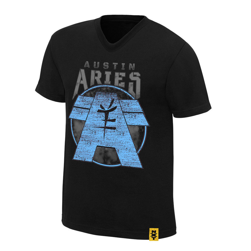 WWE - Austin Aries "Ambition and Vision" Authentic T-Shirt